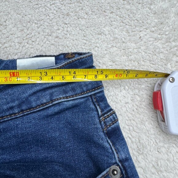 Tahari Women's Blue Low Rise Jean Medium Wash Denim Pants, Size 30x30 - Picture 8 of 11